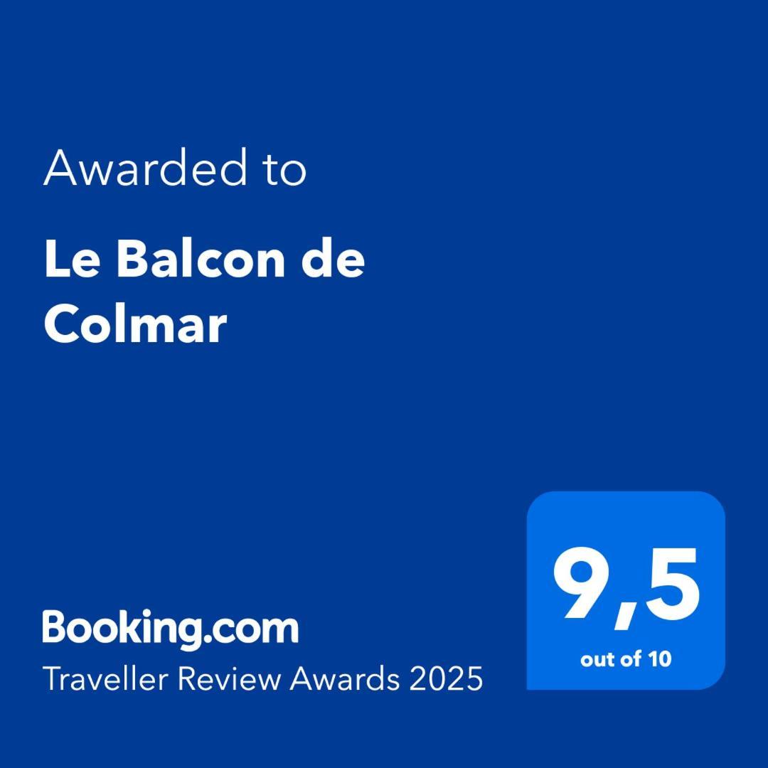 Le Balcon De Colmar Lägenhet Exteriör bild